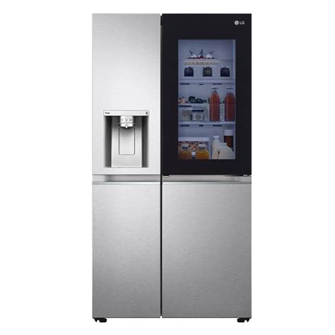 Nevera LG con filtro de agua visible