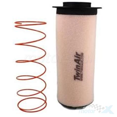 Diagrama del sistema de doble espuma de un filtro de aire Twin Air