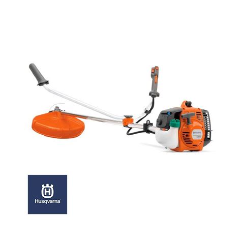 Desbrozadora Husqvarna 128 R en uso