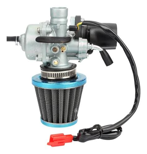 Kart motor con filtro de aire visible