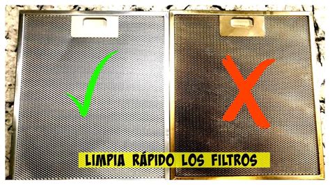 Filtros metálicos de campana extractora