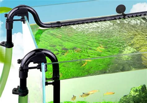 Filtro de acuario externo con tubos de entrada y salida