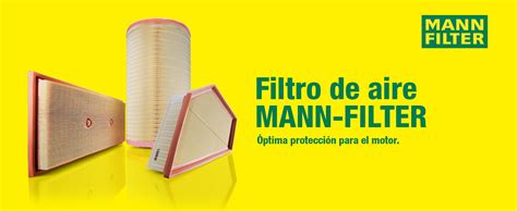 Componentes de un filtro de aire MANN-FILTER