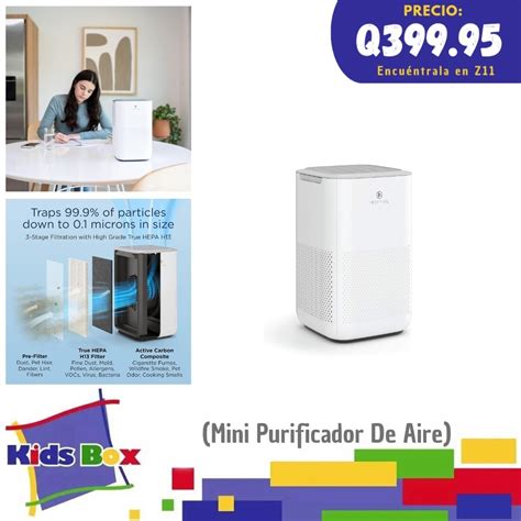 Infografía mostrando la reducción de partículas de aire con el purificador Medify Air MA-15
