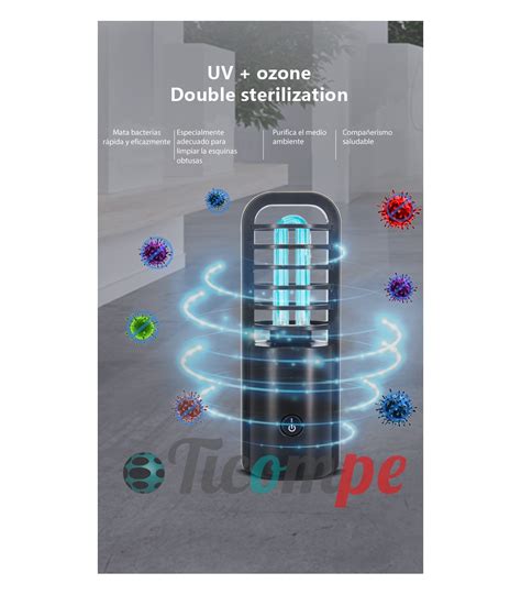 lámpara UV purificador de aire