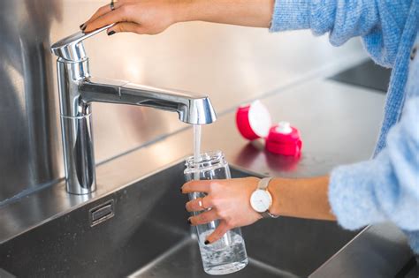 Agua del grifo con cal