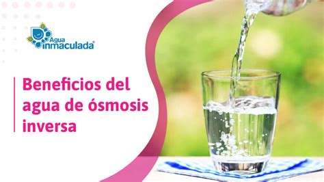 Infografía comparando la calidad del agua del grifo con el agua de ósmosis inversa