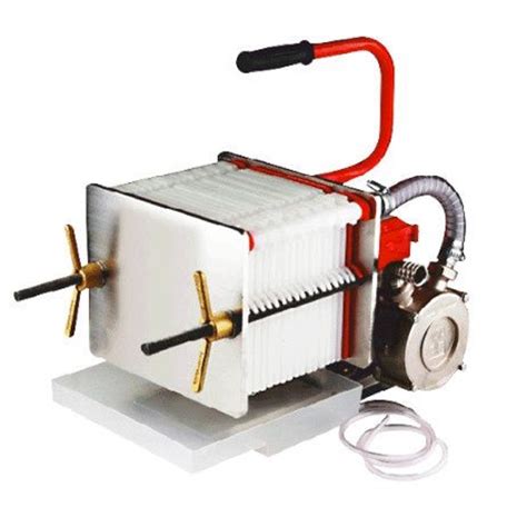 Filtro de placas para vino