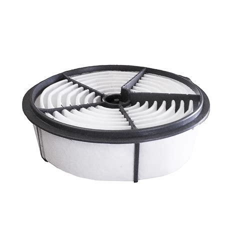 Filtro de aire circular de un vehículo clásico