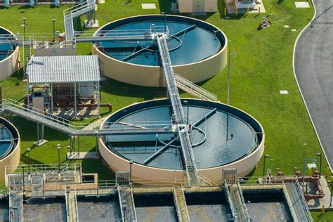 Planta de tratamiento de agua moderna