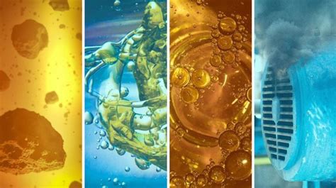 Ilustración de contaminantes comunes en aceite hidráulico