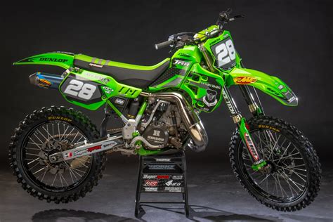 Kawasaki KX 500 en acción