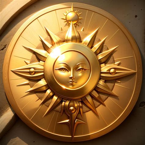 Representación del Sol como símbolo de poder