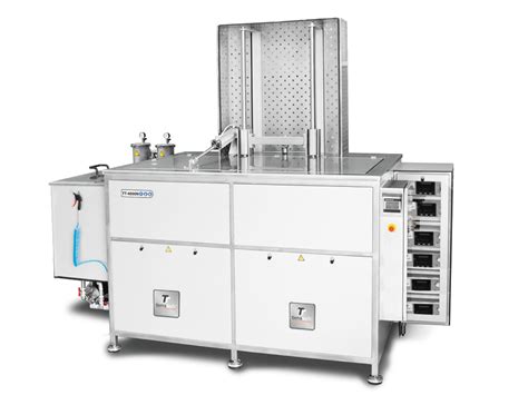 Bancada de limpieza por ultrasonidos industrial