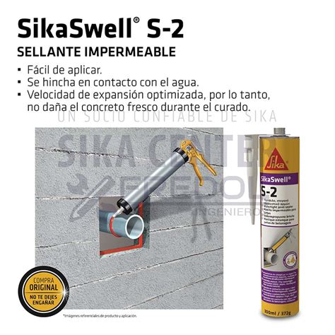 Aplicación de sellador SikaSwell