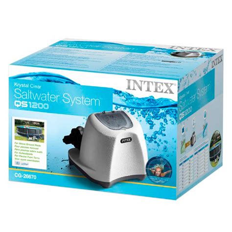 Clorador salino Intex Krystal Clear