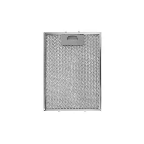 Filtro metálico de campana extractora sucio