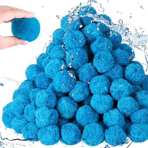 Bolas filtrantes de colores.