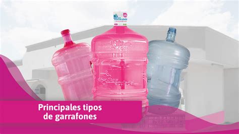 Tipos de garrafones de agua