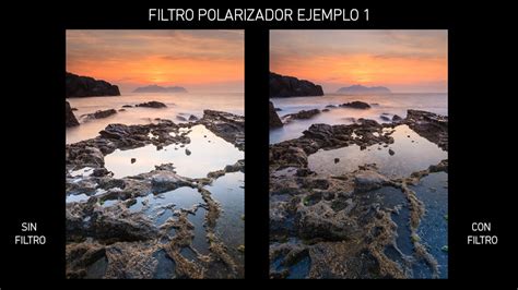 Fotografía de paisaje con filtro polarizador