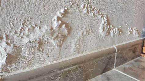 Pared con manchas de humedad