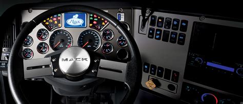 Interior de un motor de camión Mack