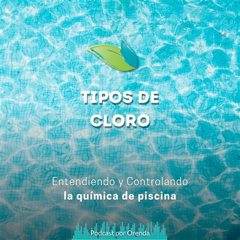 Infografía comparando diferentes tipos de cloro en piscinas