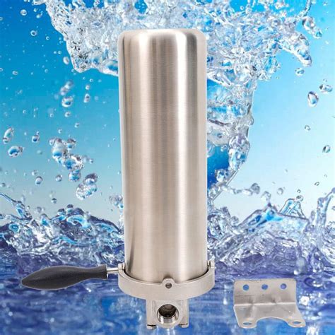 Filtro de agua de acero inoxidable