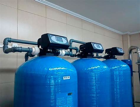 Diversos equipos de tratamiento de agua
