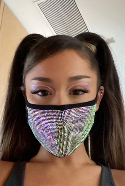 Mascarilla con cristales Swarovski