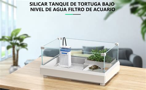 Adaptación de salida de filtro para tortuguera