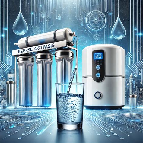 Comparativa de tamaño: Ósmosis tradicional vs. Flujo directo