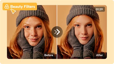 Persona aplicando un filtro de belleza en su teléfono