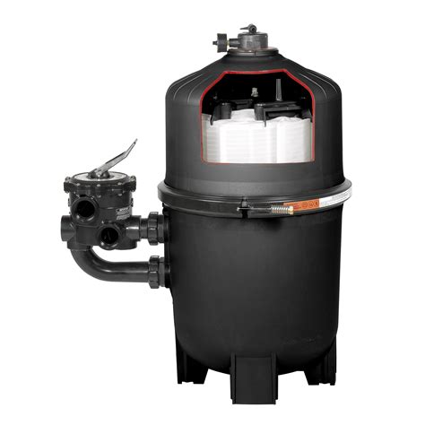 Diagrama de un filtro de diatomeas