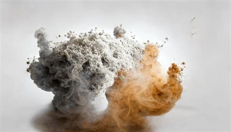 Iconos representando polvo, humo y aerosoles