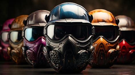 comparativa de máscaras de paintball de diferentes rangos de precio