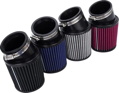 Motocicleta con filtro de aire de alto rendimiento