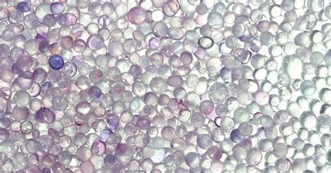 Partículas de sílice coloidal vistas al microscopio electrónico