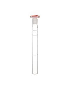 Esquema de un tubo de Nessler para medición de turbidez