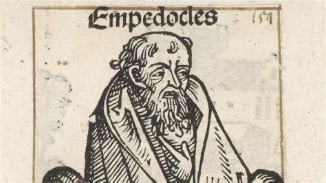 Representación de Empédocles