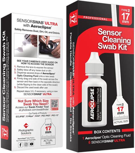 Kit de limpieza de sensores automotrices