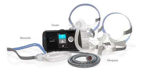 Componentes de una máquina CPAP