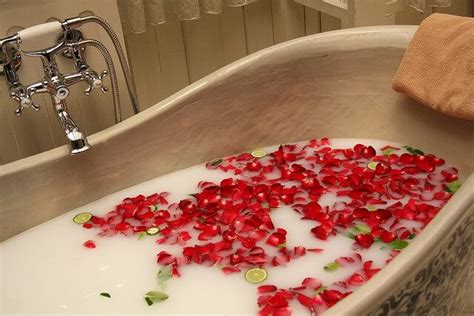 Baño relajante con sales