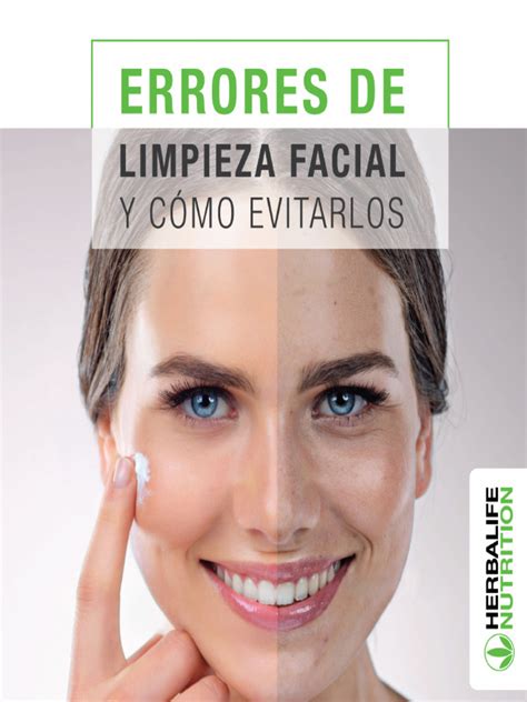 Infografía: Errores comunes en la limpieza facial y cómo evitarlos