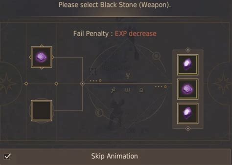 Proceso de alquimia en Black Desert Online