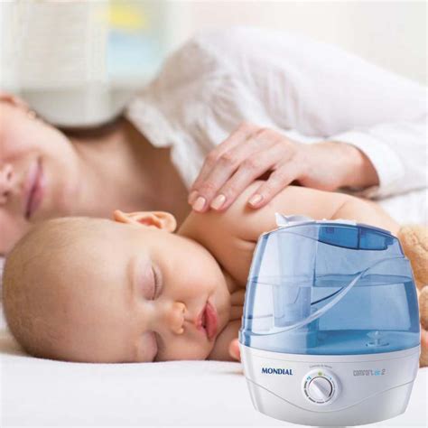 Humidificador funcionando con vapor de agua pura