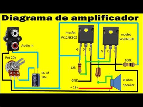 Diagrama de un amplificador de transimpedancia básico con un fotodiodo