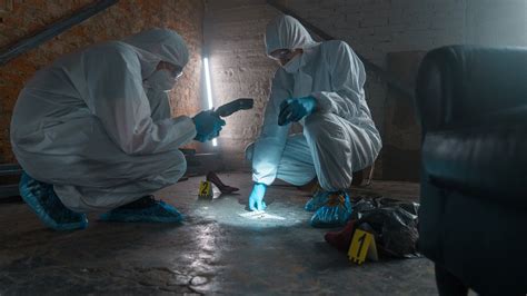 Perito forense analizando pruebas