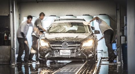 Centro de lavado de coches moderno