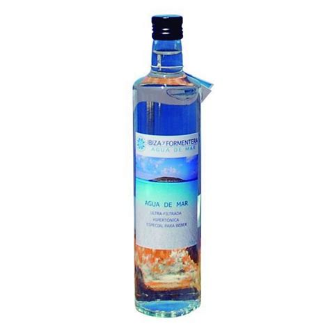 Botella de Agua de Mar Ibiza y Formentera en envase bag-in-box